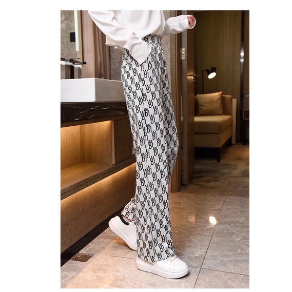 [IMPORT] Cullote Pants Loose Straight Tube - Celana Wanita Import - Korean style Kulot Pants F2