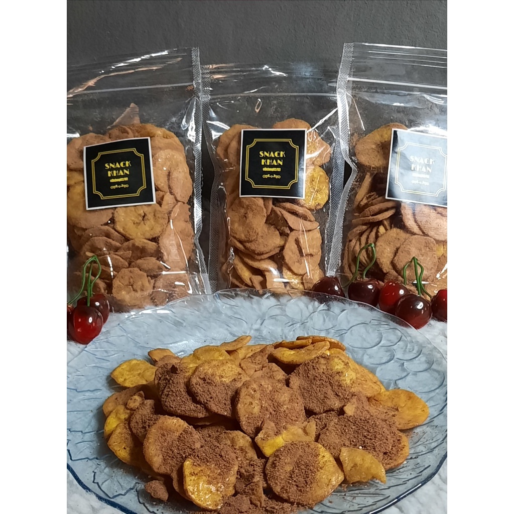 

Keripik Pisang Kepok Rasa Milo / Coklat Manis Enak Lezat