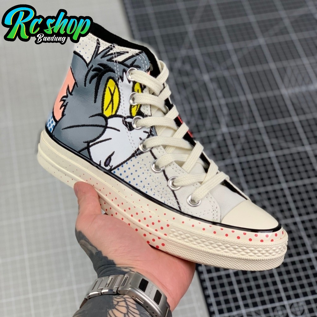 tom and jerry converse low top