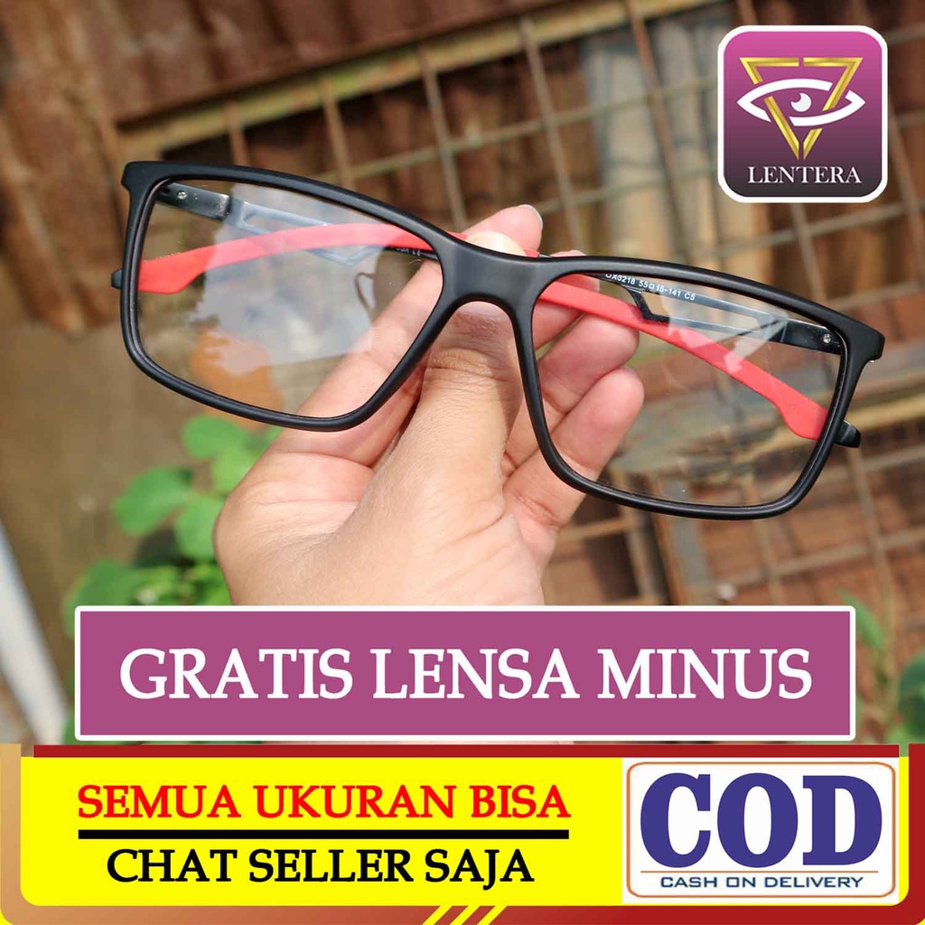LENTERA - LT036 - Kaca mata Minus Retro Asli Optik