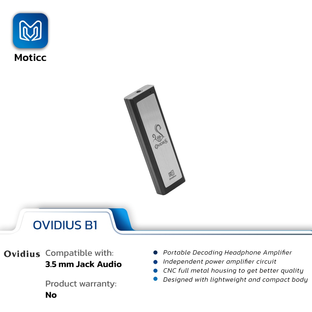 Ovidius B1 Type C DAC Dongle Hi-Res AKM Chip Android PC Amplifier