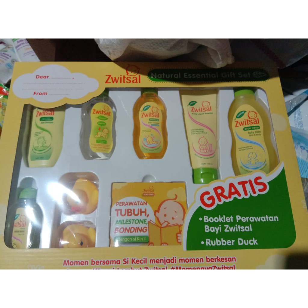 Zwitsal Baby Spa Gift Box KEMASAN DAN MODEL BARU