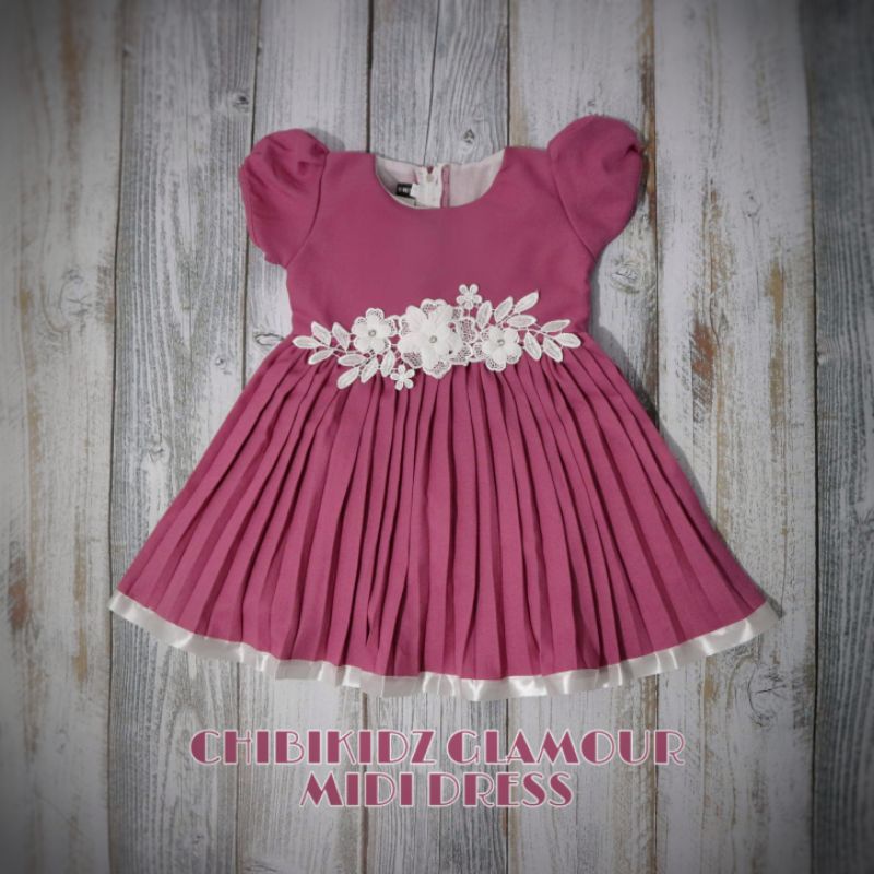 CHIBIKIDZ PREMIUM GLAMOUR MIDI DRESS