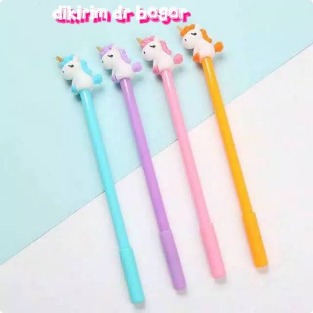 

Pulpen Gel Unicorn
