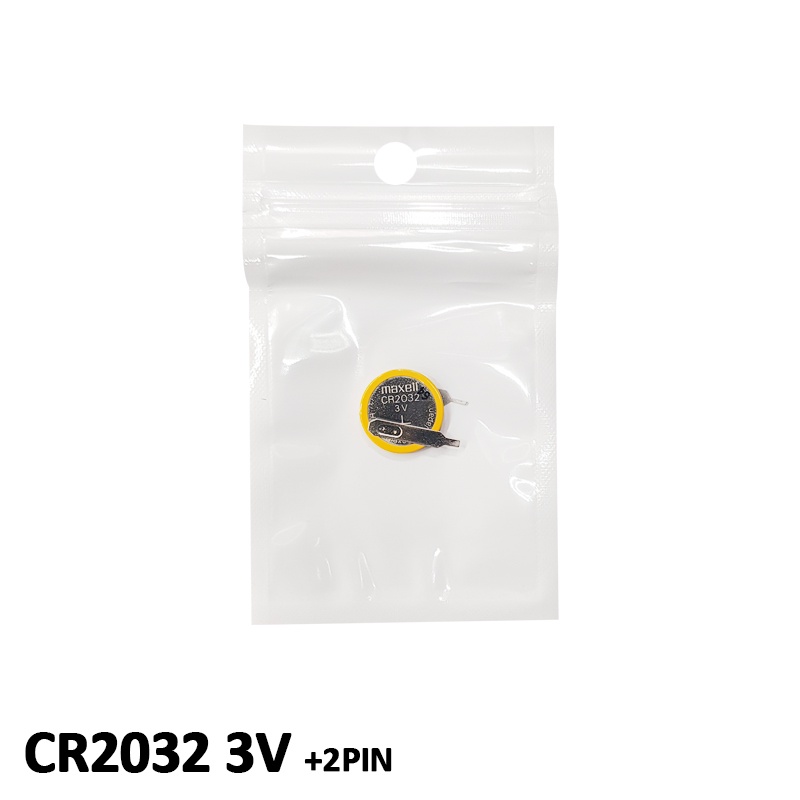 Maxell Baterai Koin CR2032 3V + 2PIN - Baterai Kancing Maxell CR2032 3V + 2PIN - Baterai Maxell CR20