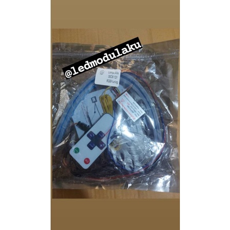 Lampu alis 30 CM RGB + Remot 12V (1 set)