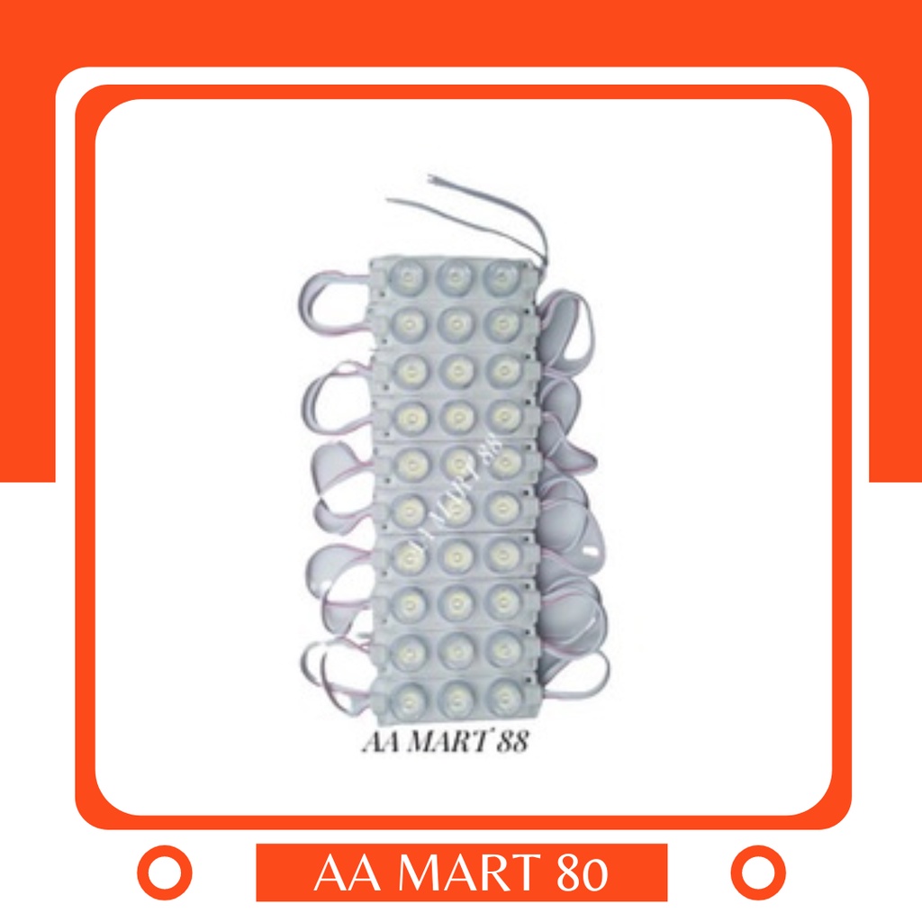 Lampu LED Module 3 Watt 12V / LED Modul 3 Mata Besar