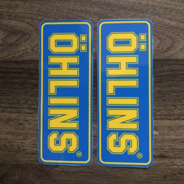 STICKER OHLINS FOR SHOCKBREAKER/USD