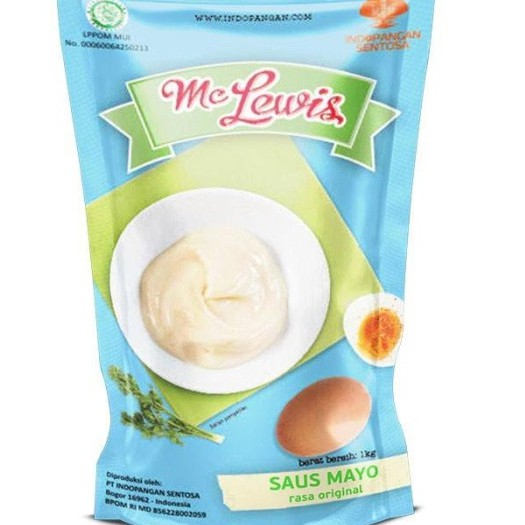 

MC LEWIS Saus Mayo Rasa Original (Original Mayonaise) 1kg
