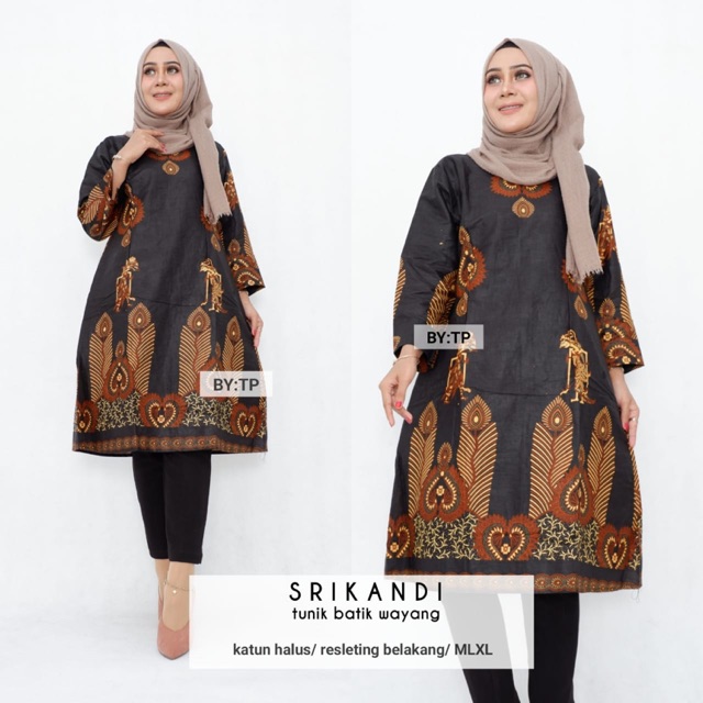 Tunik Batik Wayang Srikandi