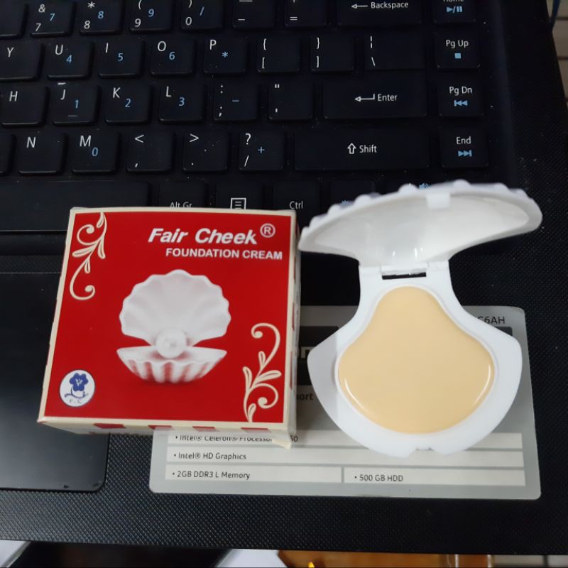 FAIR CHEEK FOUNDATION CREAM ORIGINAL / KELLY KERANG 15gr