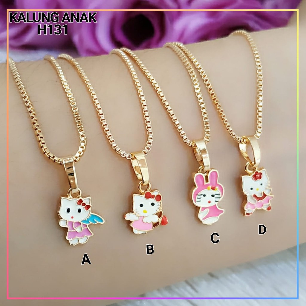 Kalung xuping kalung anak karakter lucu lapis emas gold H131