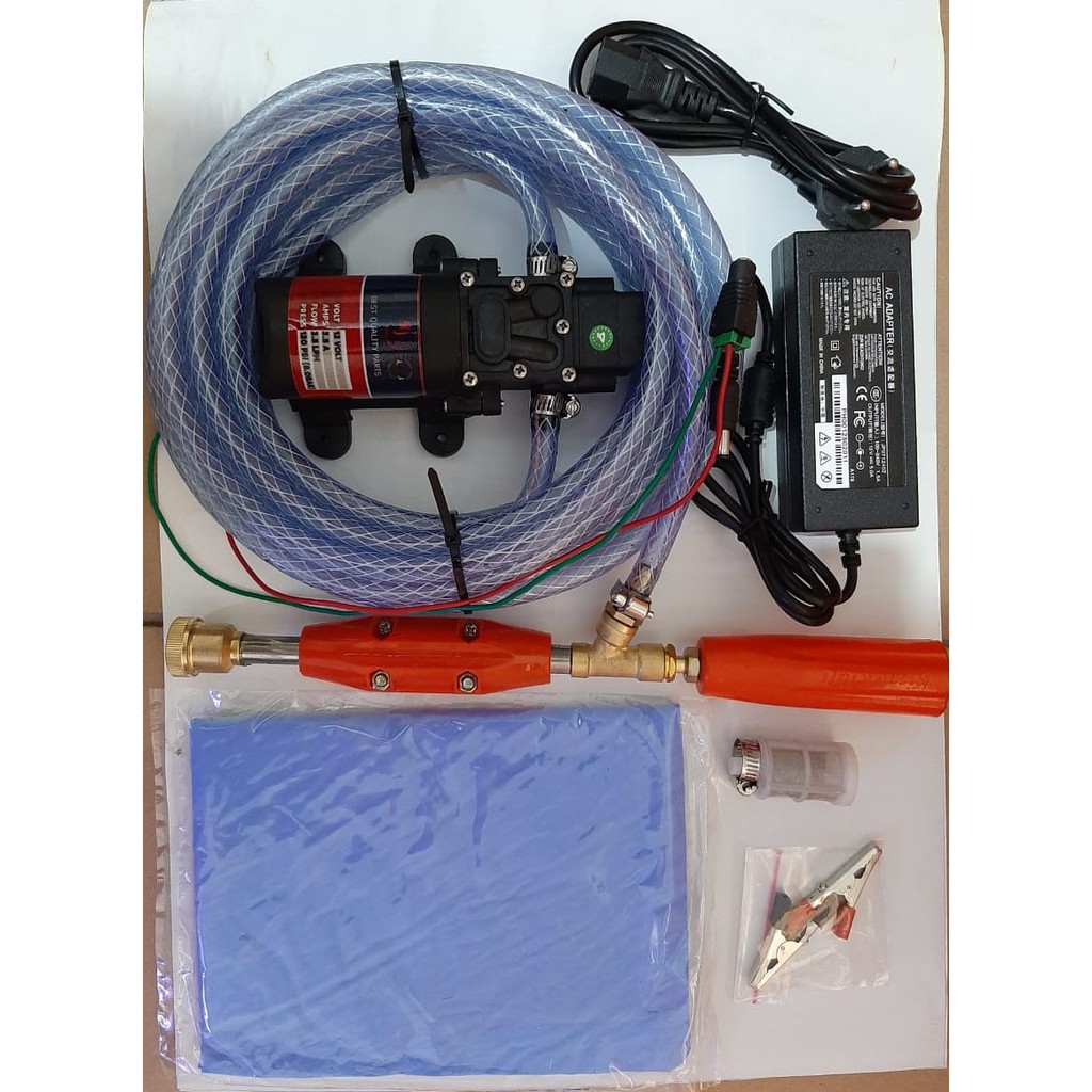POMPA 3J DC MESIN STEAM CUCI AC, MOTOR, MOBIL