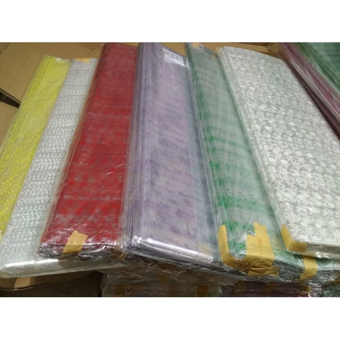 

(1Pack=50lbr) Plastik Bungkus Kado Kaca Bening jumbo