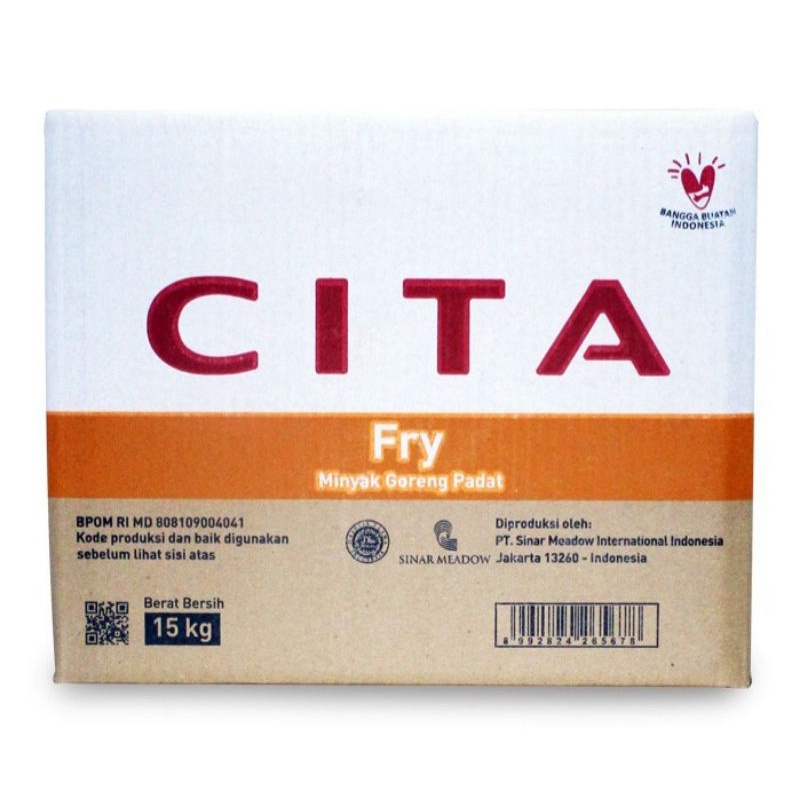 

Cita Fry Minyak Padat 250gr