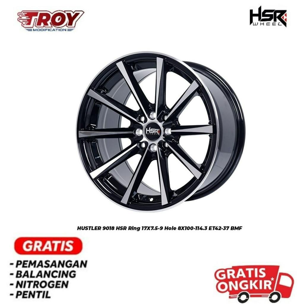 Velg Jari-Jari Celong R17 HSR HUSTLER 9018 R17 Velg Jazz,Yaris,Avanza Free Ongkir