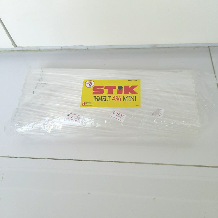 

1 KG Isi Lem Tembak Kecil Fox STIK Inmelt 436 Mini - Isi 80-90 Buah