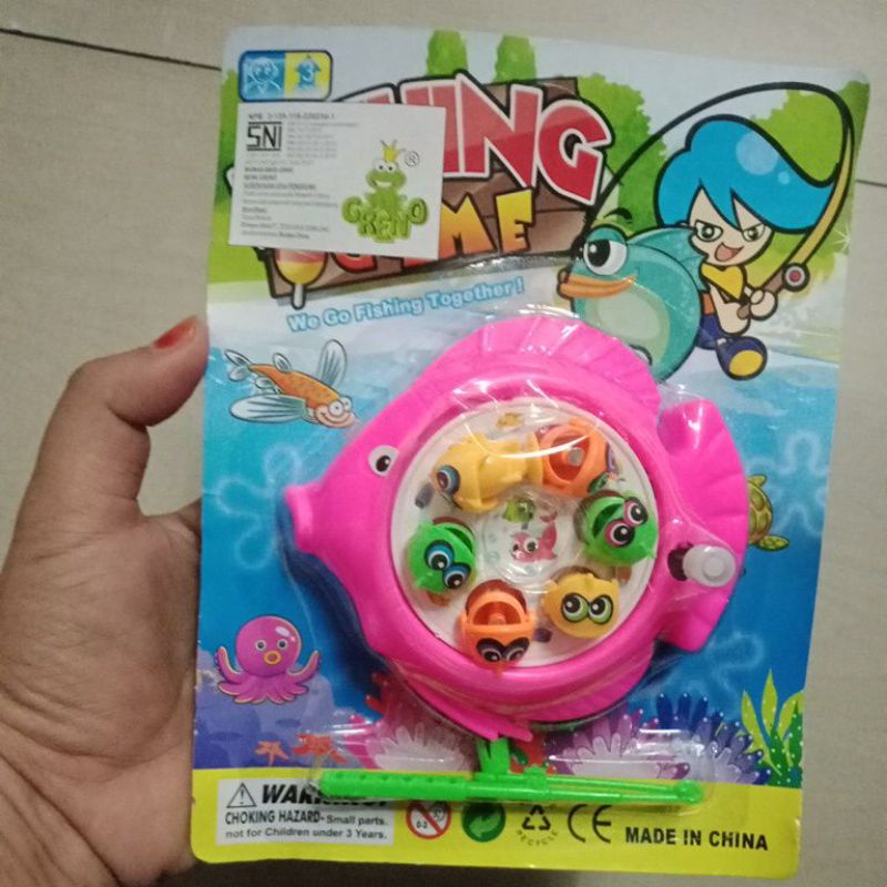 MC495 Mainan MURAH BAGUS Pancing Putar Fancy Lucu imut Bagus
