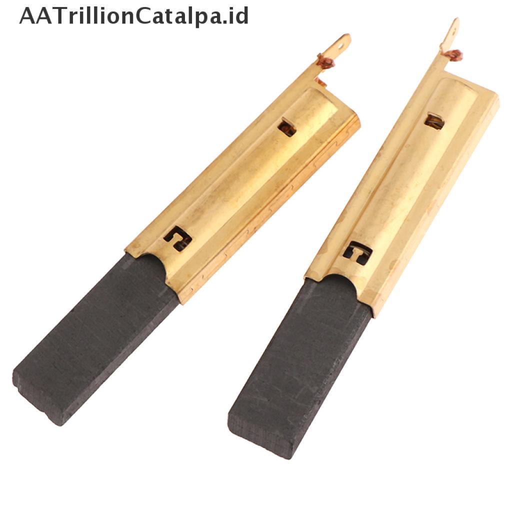 Aatrillioncatalpa 2Pcs / set Brush Insert Karbon Motor Mesin Cuci 5x13.5mm