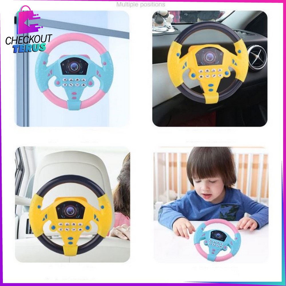 CT M256 Mainan Edukasi Anak Setir Setiran Mobil Stir Mengemudi Driver Steering Wheel Music Mainan Stir Mobil Anak