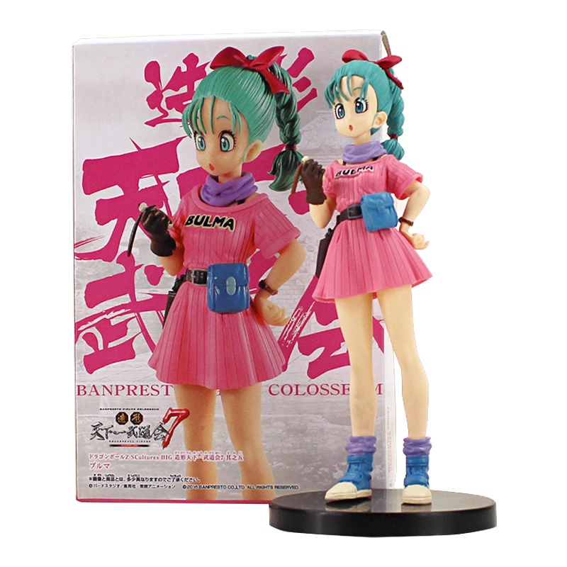 Mainan Action Figure Anime Dragon Ball Z Bulma 17CM Bahan PVC Untuk Hadiah