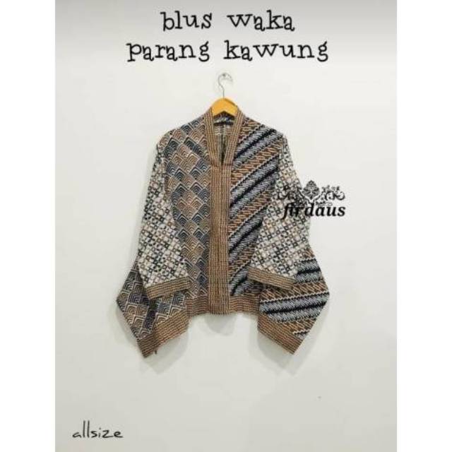 RESTOCK Blus waka kartini parang kawung