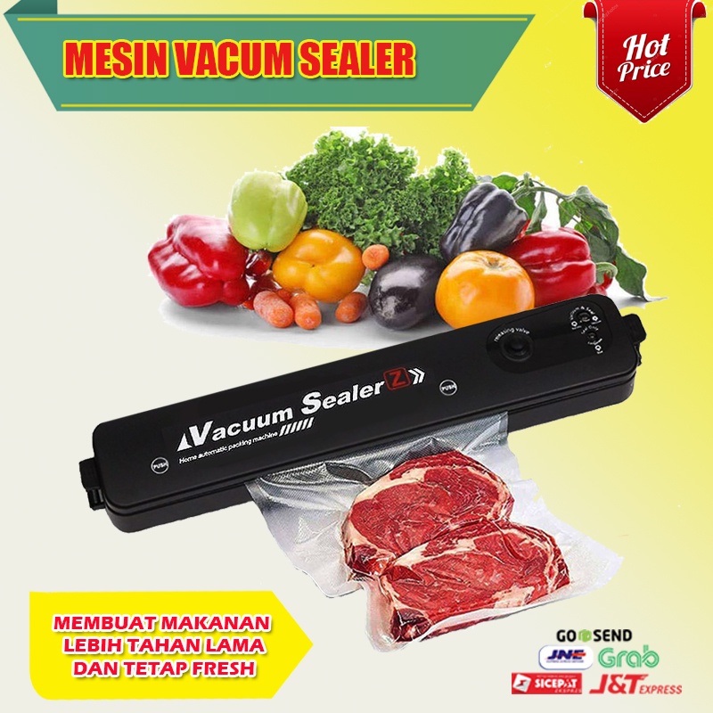 Food Mini Vacuum Sealer Packing Makanan Frozen Food Vakum Sealer