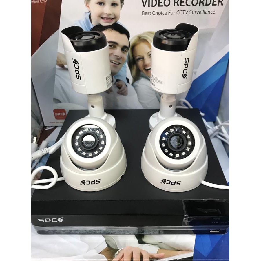 Promo Paket Cctv Spc 4 Channel 1080P 2Megapixel Big Sale