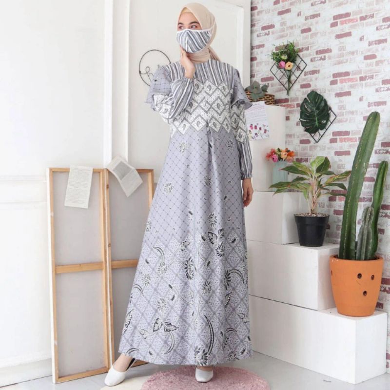 Kain Gamis Maxmara Lux Motif Boutique (harga per 0.5m)