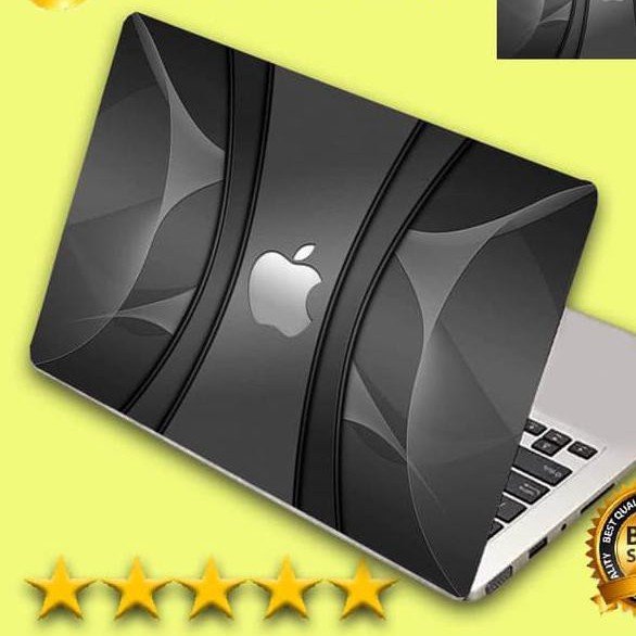 Garskin Laptop ASUS Apple Silver Skin Laptop Stiker Laptop