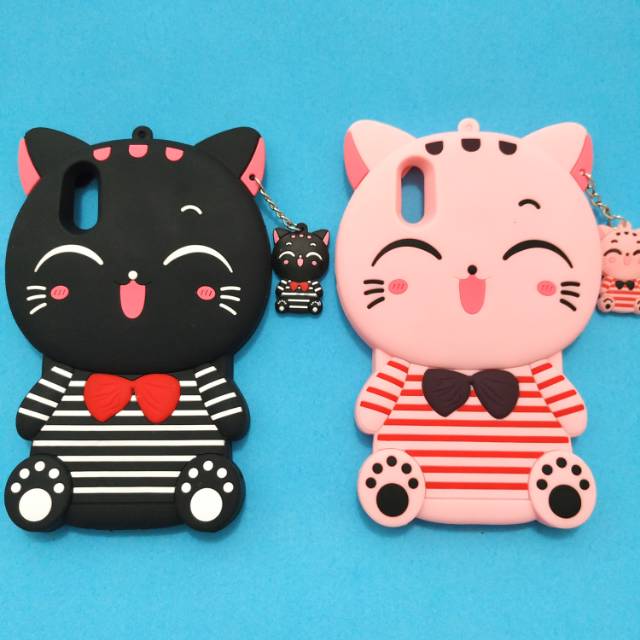 CASE VIVO Y93 SOFTCASE MIMI CAT KUCING CASING COVER HP