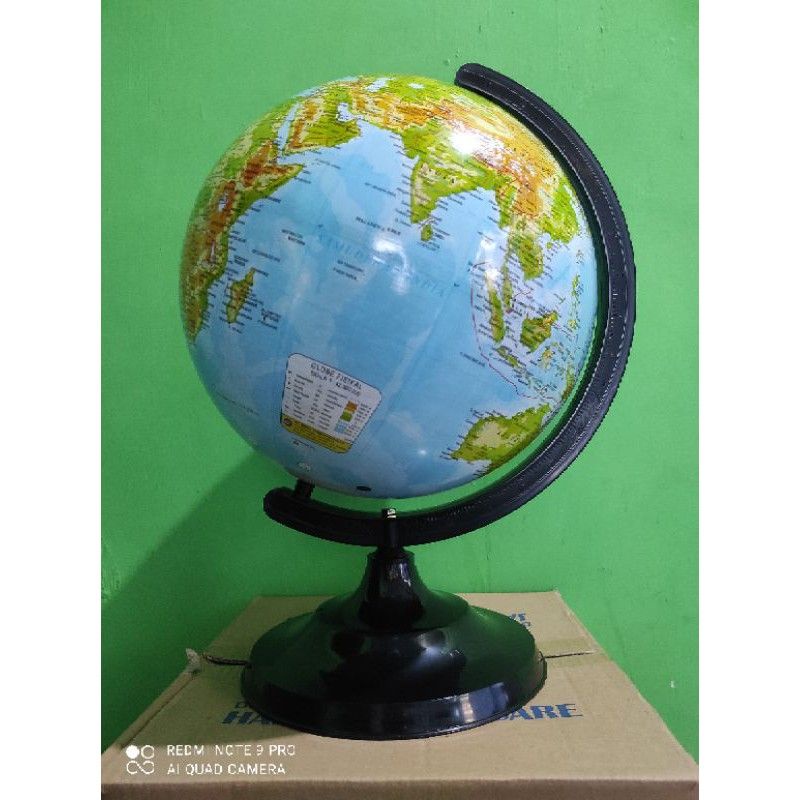 

Globe bola dunia ukuran diameter lingkaran 20cm