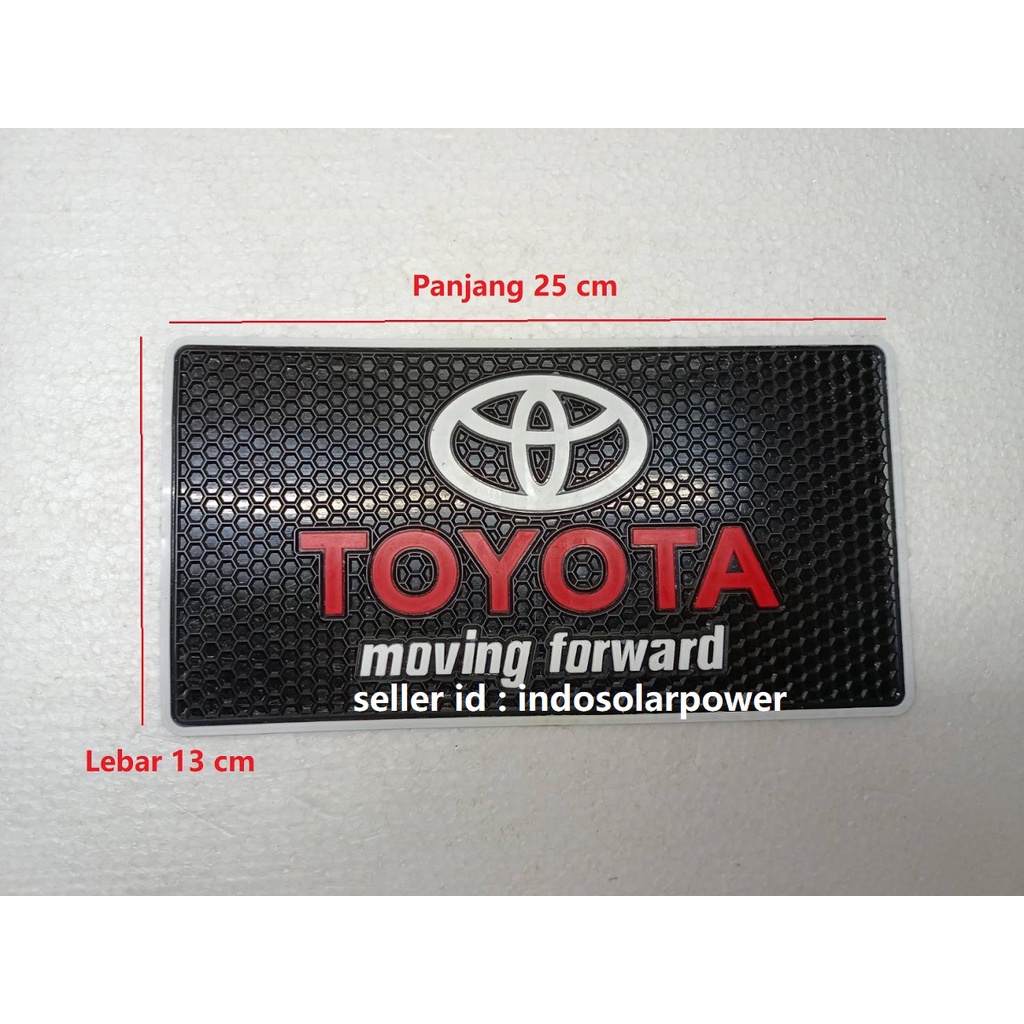 Dashmat anti slip TRD Toyota Racing Development Fortuner Avanza Rush Agya Yaris All new