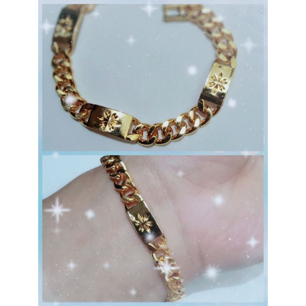 XCM-56.Gelang xuping wanita dewasa berlapis emas 93@L.