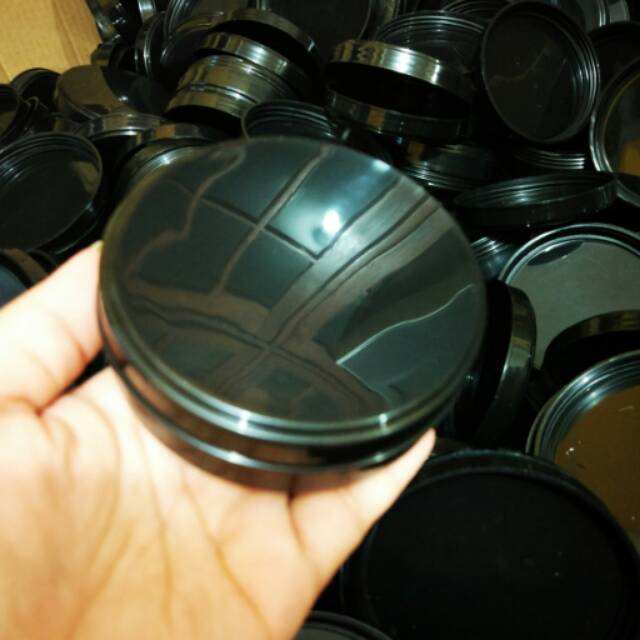 100pcs Pot Jar Masker Lulur Pomade Plastik