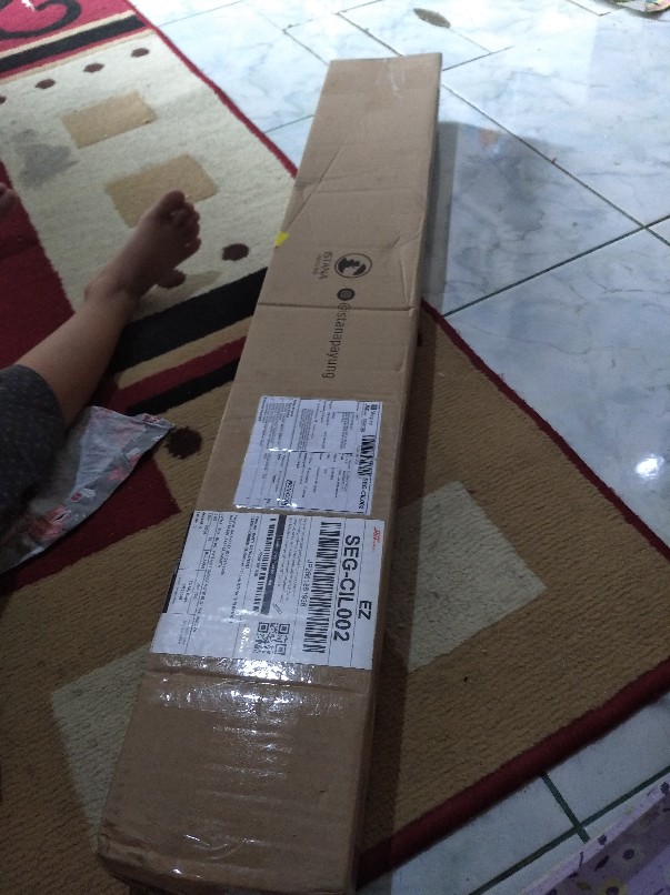 Payung Lipat Korea Motif Rainbow Ekport Quality Merk Sakura