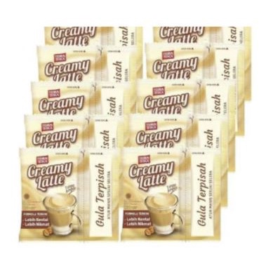 

Creamy Latte Tora Cafe ( 1 gantung isi 10 pcs ) 25 gram Tanpa Ampas