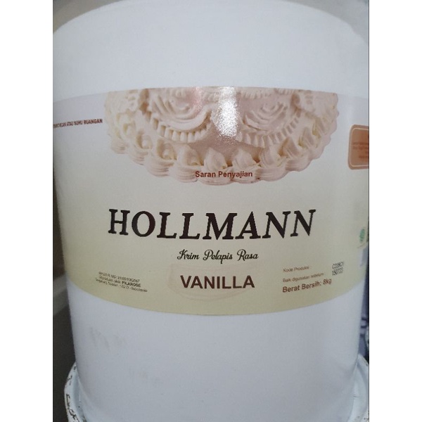 

Hollmann Krim Vanilla Butter Cream 250g
