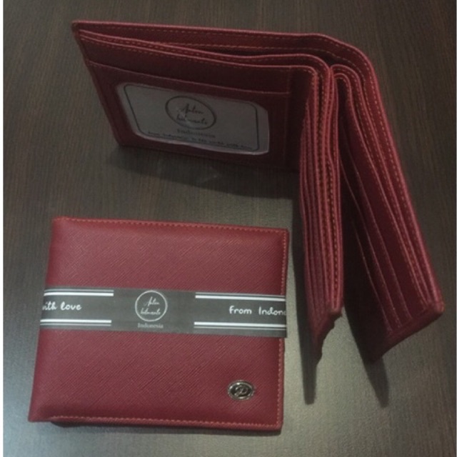 [BY ANTON HILMANTO]‼️Dompet pria model 3 dimensi bahan kulit sintetis lokal sp4 #dompet #dompetpria #dompetlipat #dompet