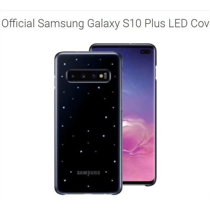 LED Cover Samsung Galaxy S10+ Back Case for Samsung S10 Plus