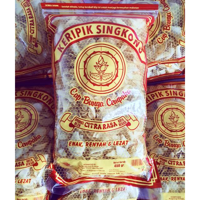 

Kripik Singkong Bunga Cempaka