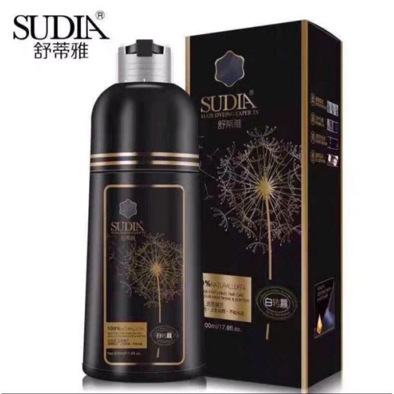 Sudia Shampoo pewarna rambut semir herbal 500ml / semir rambut / shampoo cat warna
