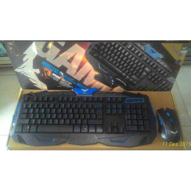 Keyboard + mouse wireless havit #