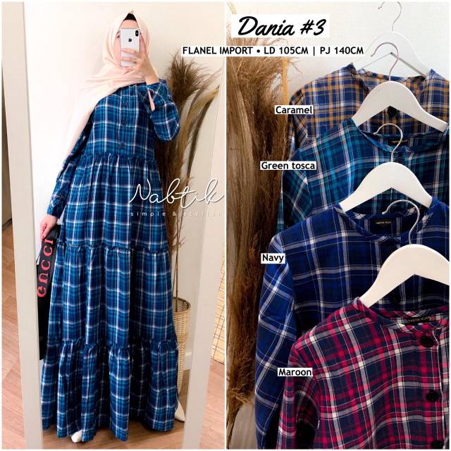Gamis DANIA#3 ORI BY NABTIK