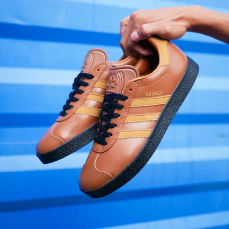SEPATU/SNEAKERS PRIA ADIDAS GAZELLE LEATHER ORIGINAL