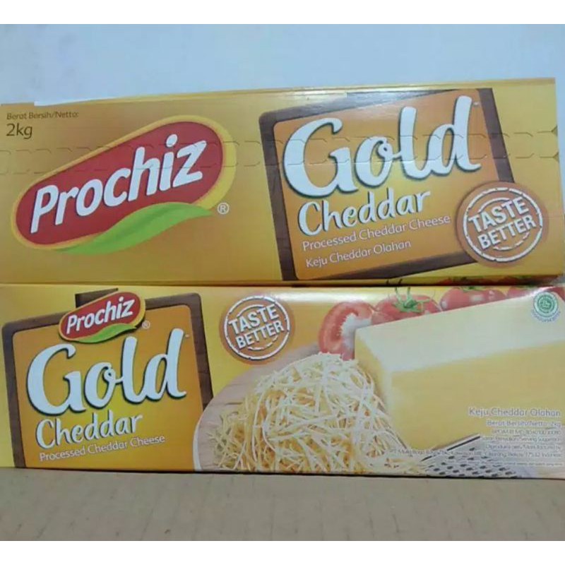 

Keju Prochiz Gold Cheddar 2kg