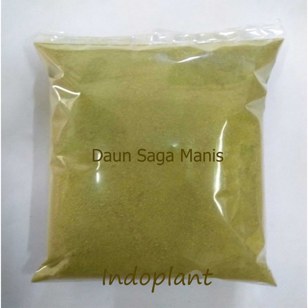 Serbuk Daun Saga Manis 500 g Simplisia Bubuk Sogo Murni