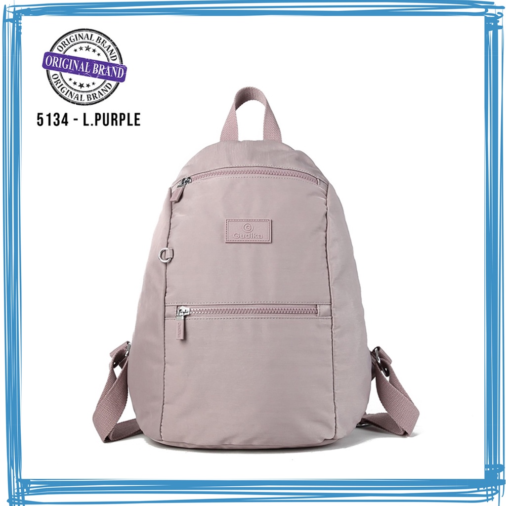 GUDIKA Bag 5134 Original - Tas Ransel Backpack Gudika Anti Air Fashionable Import Muat Laptop 12 Inc Bahan Waterproof - ransel - backpack - rangsel - punggung - leptop - laptop - sekolah - kuliah - kerja - pria - wanita - tas gudika - kekinian - tas cewek