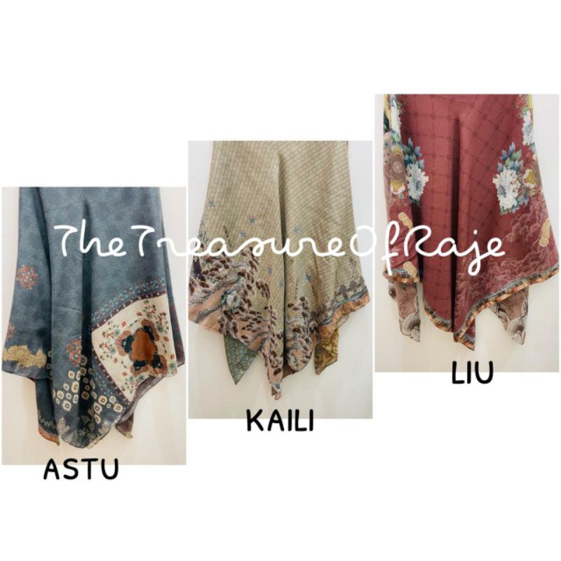 Riamiranda Saga Scarf Astu Scarf Liu scarf Kaili Scarf RM Ria Miranda Jilbab Hijab square