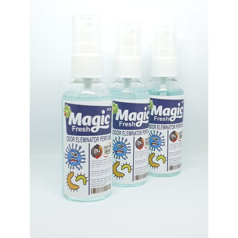 FRESH MAGIC ODOR REMOVER Penghilang bau anti bakteri desinfektan